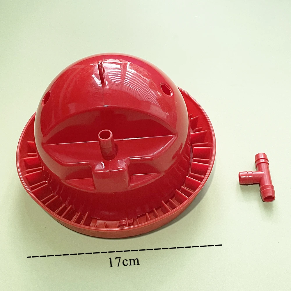 Drinker for Chickens Brooder Plastic Poultry Water Fountain Brooding Drinkers Day Old Chick Farm Waterline Automatic Farming
