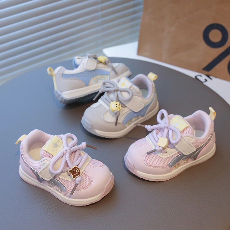 

2026 Spring Autumn New Children Casual Shoes for Girls Boys Fashion Korean Style Soft Bottom Anti-slippery Versatile Walk Shoes