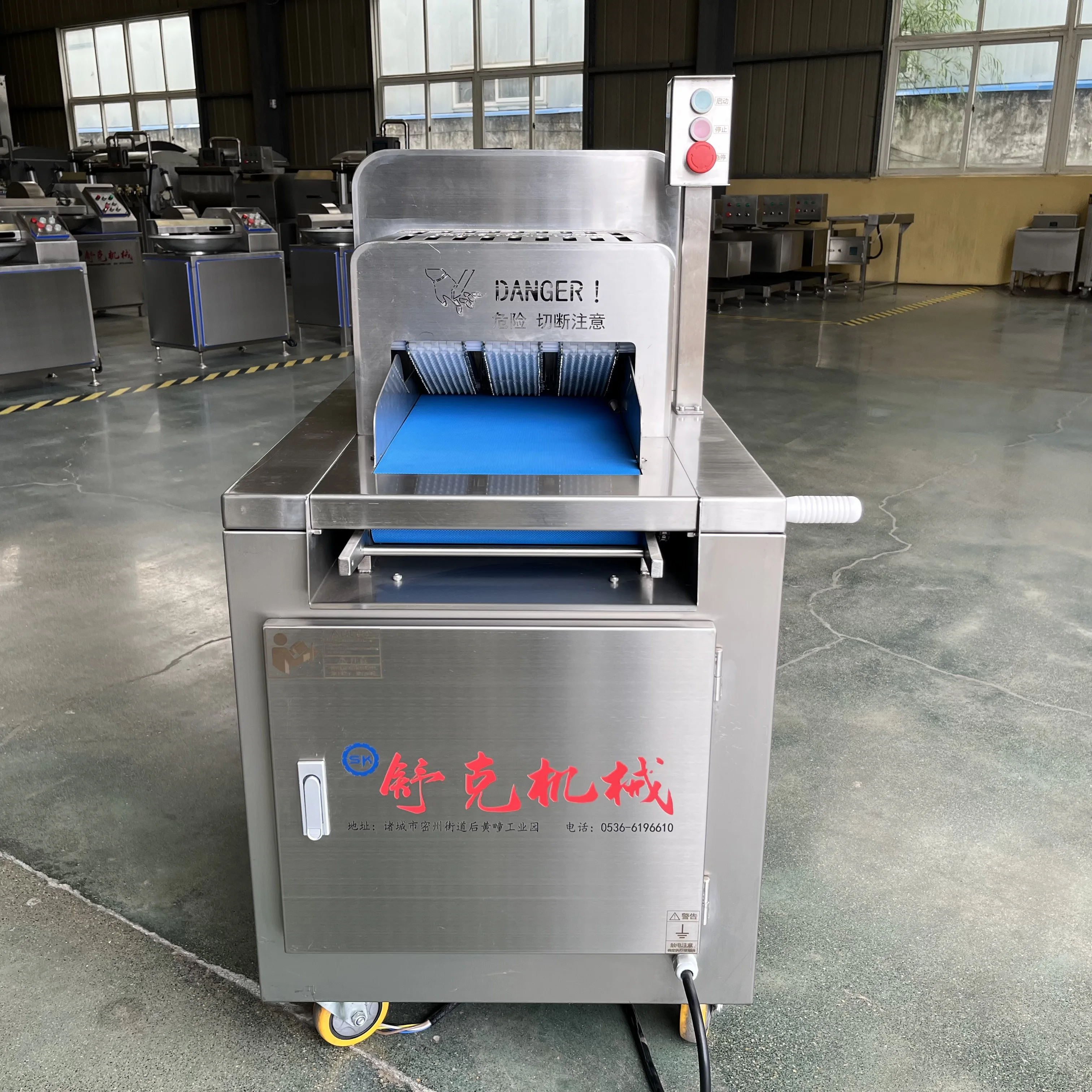 Frozen Meat Processor Electric Frozen Meat Cutting Machine