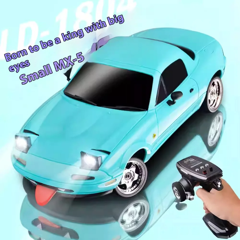 

Landa LD1804 New Mazda MX5 Drift Gyro Toy Flip Light Remote Control Car for Boys High Speed Racing Vehicle with Live View