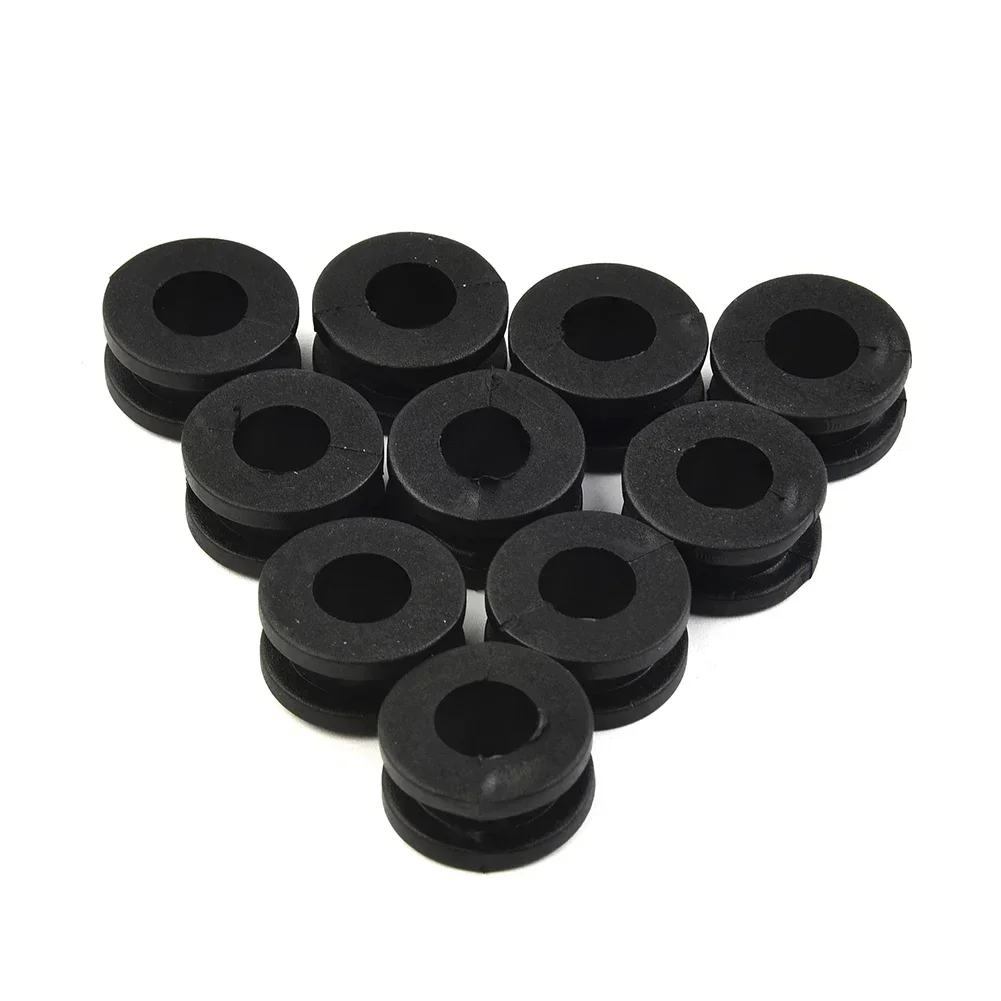 Cover Fairings Grommets 10Pcs Replacement ABS Plastic Black Side Box Engine Fender For Honda CBR 954 929 600 1000