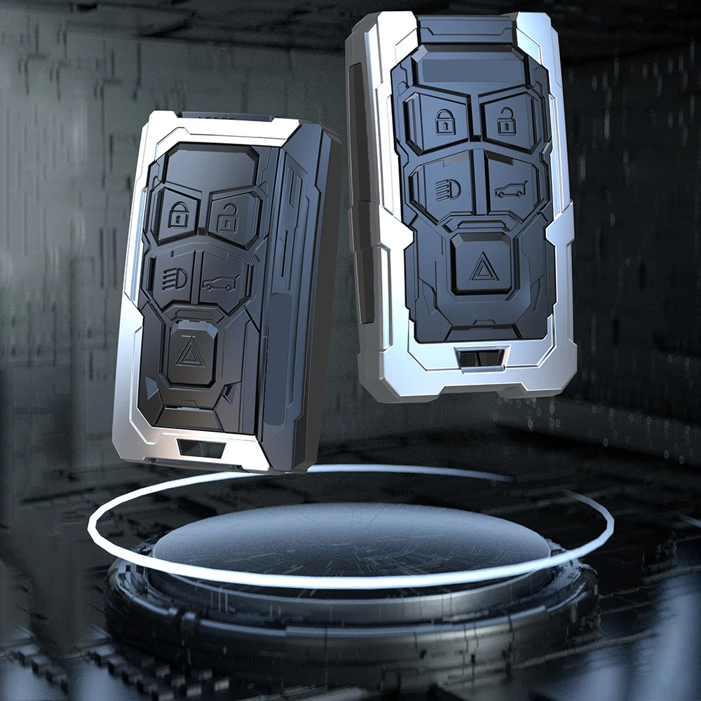 Zinc Alloy Car Key Case Cover Holder For Land Rover Range Rover Discovery 5 Sport For JAGUAR XE XF XJ F PACE Accessories - view 3