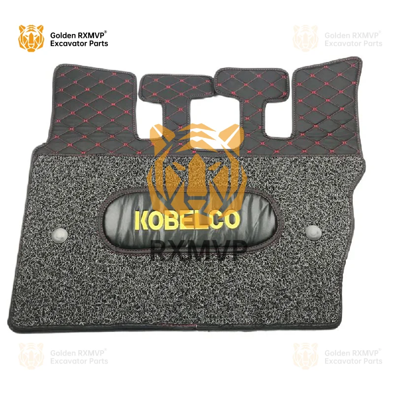 For Kobelco SK kx 75 200/210/250/260/350/360-8 Super 8 cab foot mat floor adhesive excavator accessories