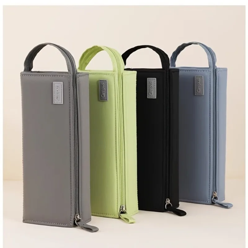 Mega Pencil Case! 20+ Slots & Mesh Pockets. Rigid Non-Bend + 90° Zipper. All-in-One for School/Travel