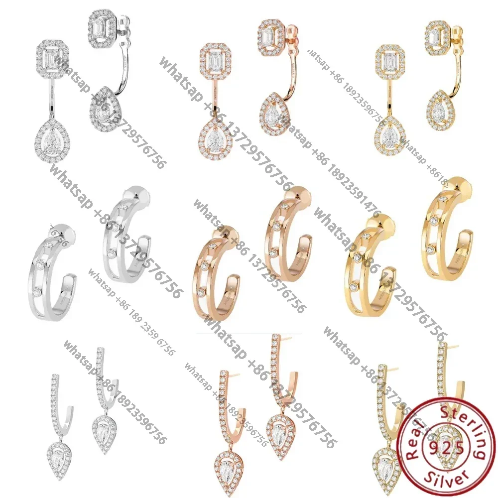 

Stylish & DelicateMessika Earrings In S925 Silver: Enhance Your Charisma With Ease