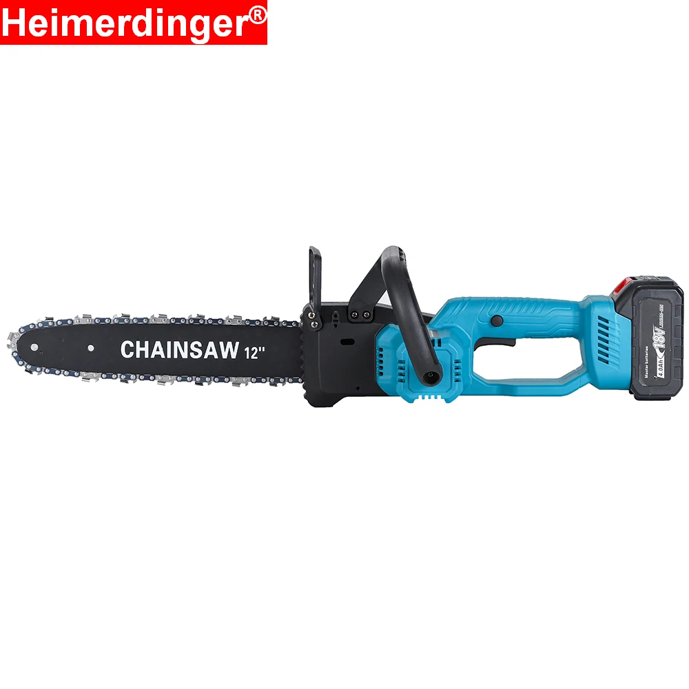 

18 V Rechargeable Lithium Battery Powered Powerful Cordless Brushless 12 Inch Mini Pruning Saw Electric Chainsaw