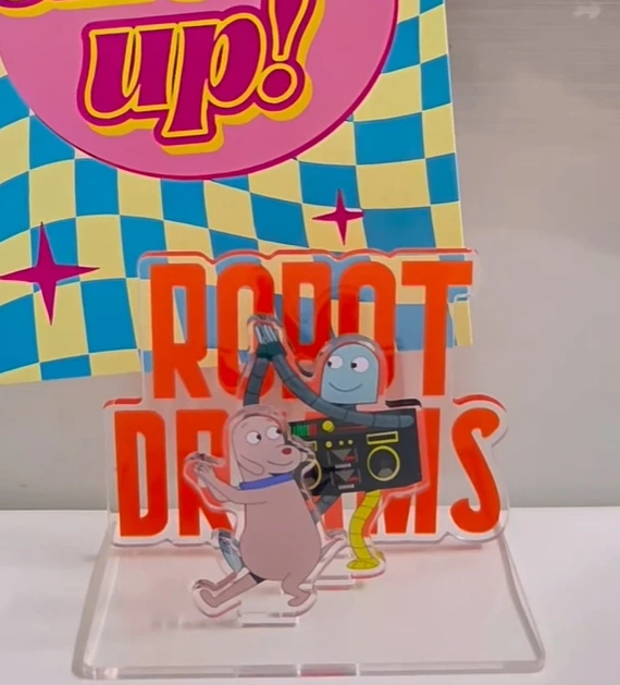 Robot Dreams Gift Toy Figures Acrylic Stand Anime Model Action Figure Ornament Accessories Models
