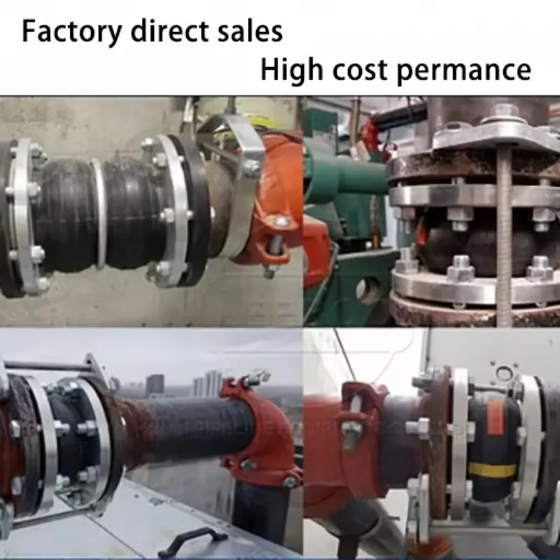 LEEBOO High Quality Factory Price Rubber Ball Coupling Rubber Compensator Epdm Flexible Soft Rubber Bellows Ptfe Expansion Joint