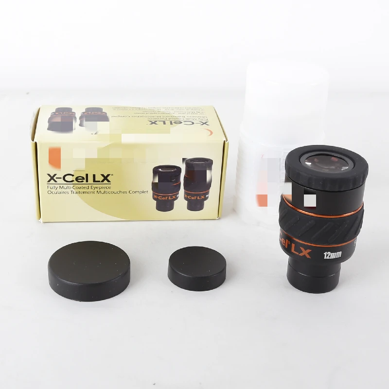 

Astronomical Telescope Accessory 1.25 Inches X-CEL LX 12mm Parfocal Eyepiece 60 Degree Ultra Wide Angle