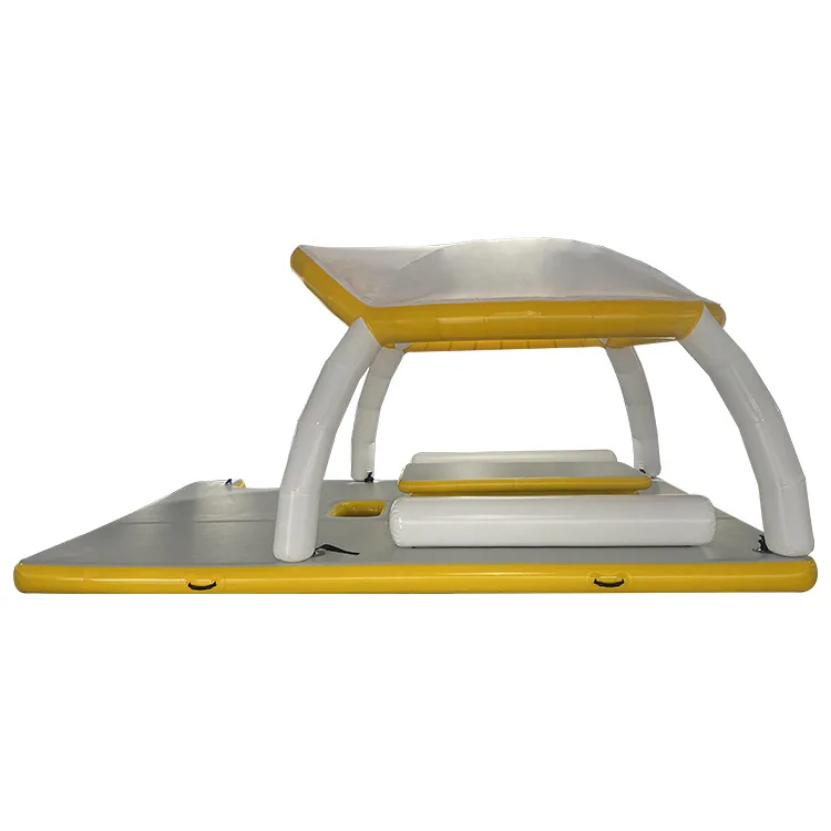 

Индивидуальная яхта на заказ, надувной водный поплавок, тент, надувной диван, бар, палатка, морская док-станция, плавающий павильон