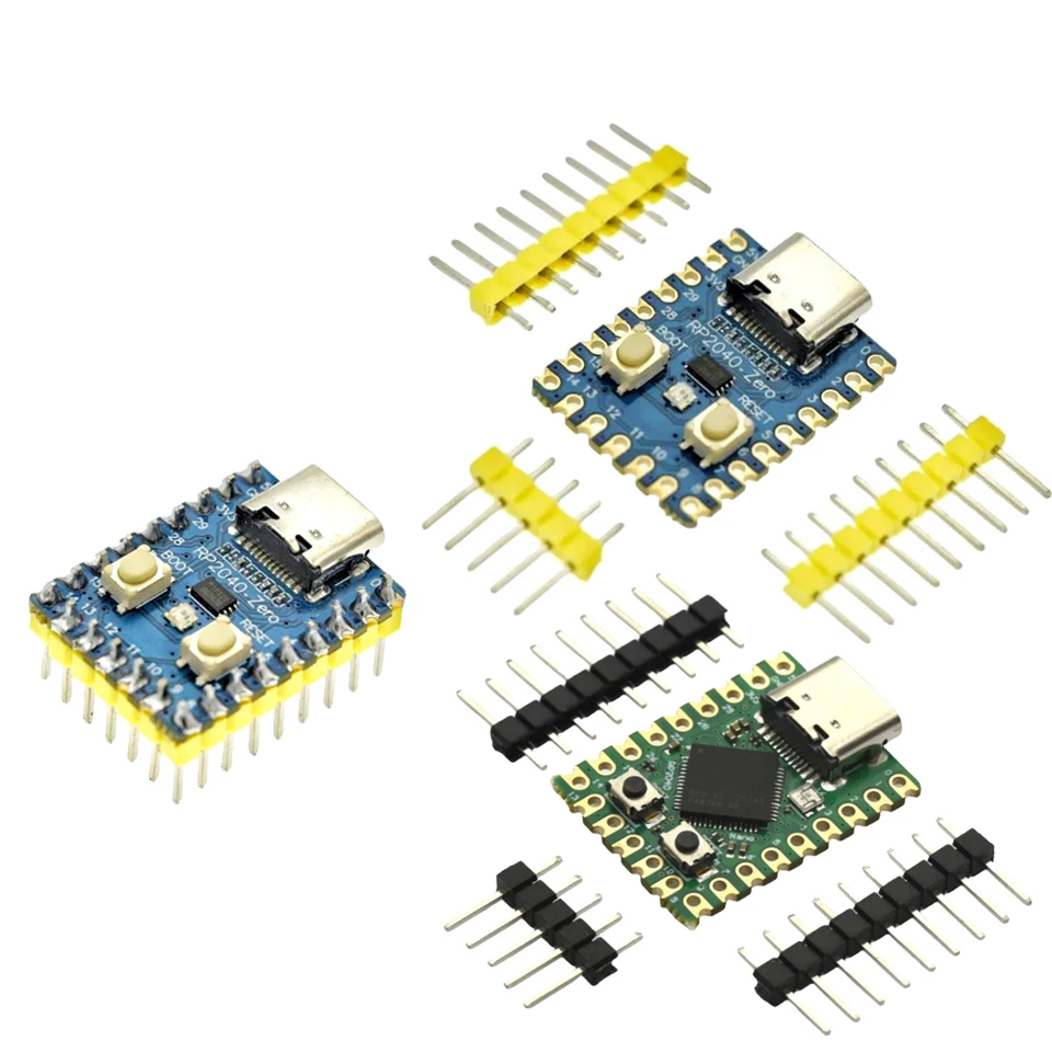 RP2040-Zero RP2040 for Raspberry Pi Microcontroller PICO Development Board Module Dual-core Cortex M0+ Processor 2MB Flash