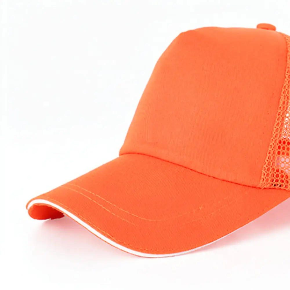 Adjustable Baseball Cap Personalized Logo Embroidery Cotton Hat Unisex Sun Protection For Kids Students Group Uniforms Gear