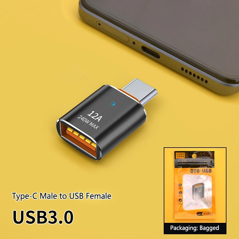 Mini USB Type C To TF Card Reader Adapter USB 3.0 Adapter High Speed Transmission For Portable Mobile Phones And Computers