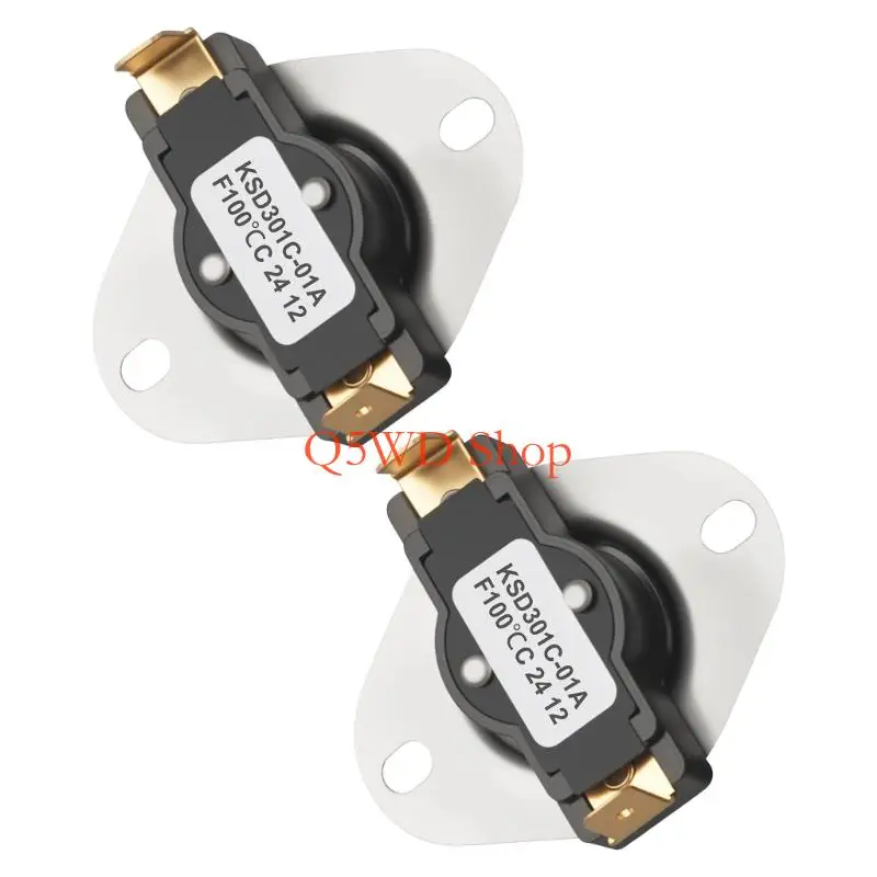 Q5WD Open/Normally Closed Temperature Switches Thermostat Manager For Stove Blowers To increase Heating Efficiency