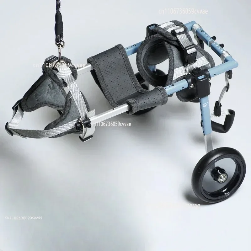 Luxury Dog Wheelchair for Back Legs Hind Limb Paralysis Rehabilitation Wheelchair Walk Disabled Auxiliary Pet Hind Leg Bracket