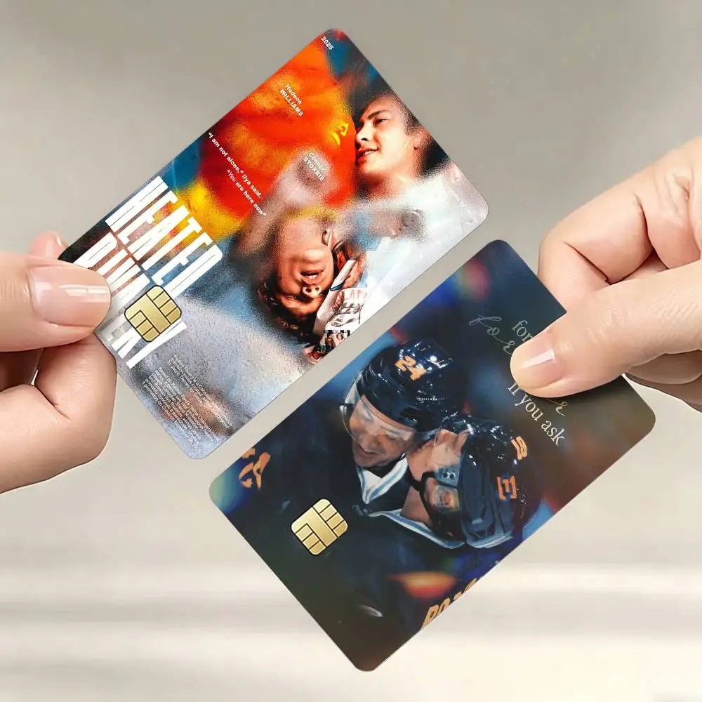 

Heated Rivalry Drama Series Sticker Decoration Creative Bank Card Bus Metro Waterproof Sticker