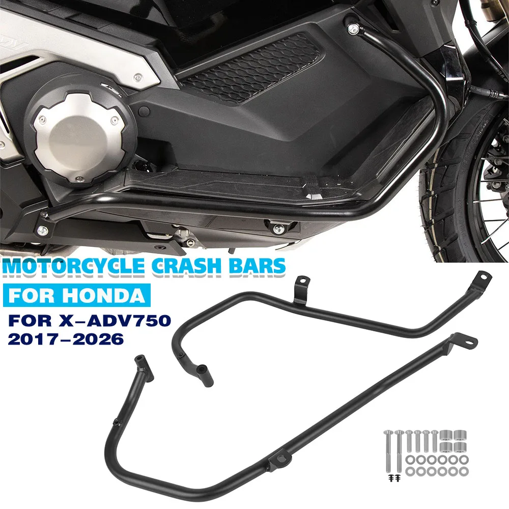

Защита двигателя, дуги безопасности, бампер, крепление для мотоцикла HONDA X-ADV 750 XADV750 X ADV 2017-2026, защитные дуги для рамы мотоцикла
