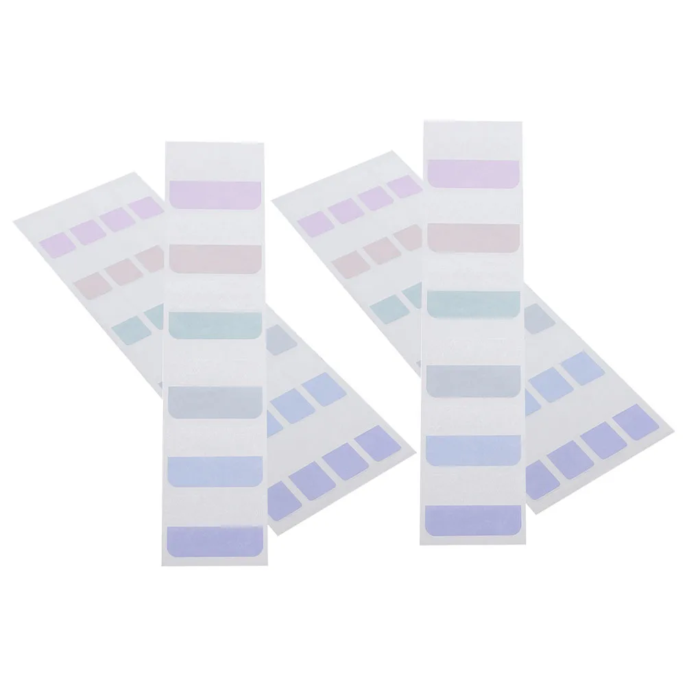 

600Pcs Sticky Index Tabs Reusable Colorful Reading Strips with Strong Adhesive Long-Lasting Page Markers for Books Journals