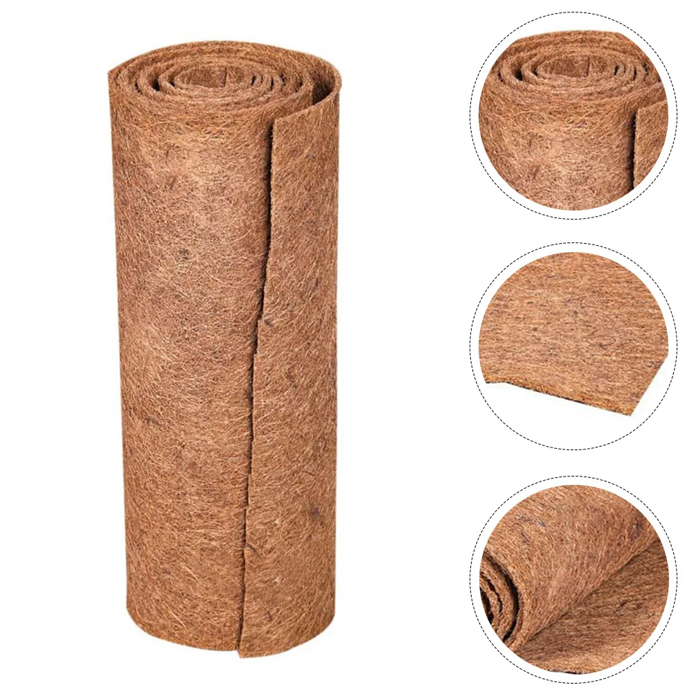 

1pc Coconut Pet Natural Reptile Climb Carpet Terrarium Liner Biodegradable Moisture Retaining Protection Mat Tortoise Cushion