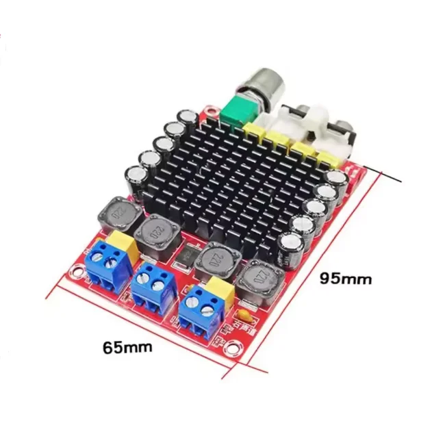 XH-M510 TDA7498 High Power Digital Amplifier Board Module 2*100W DC 14-34V - view 2