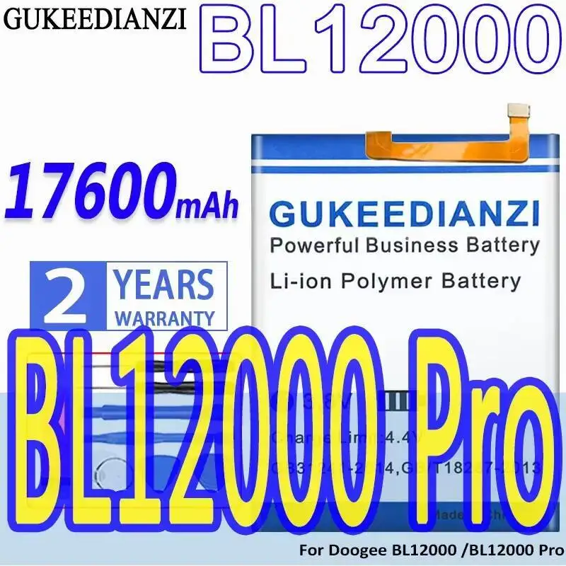 

Mobile Phone Battery For Doogee BL12000 Pro High-Efficiency 17600Mah