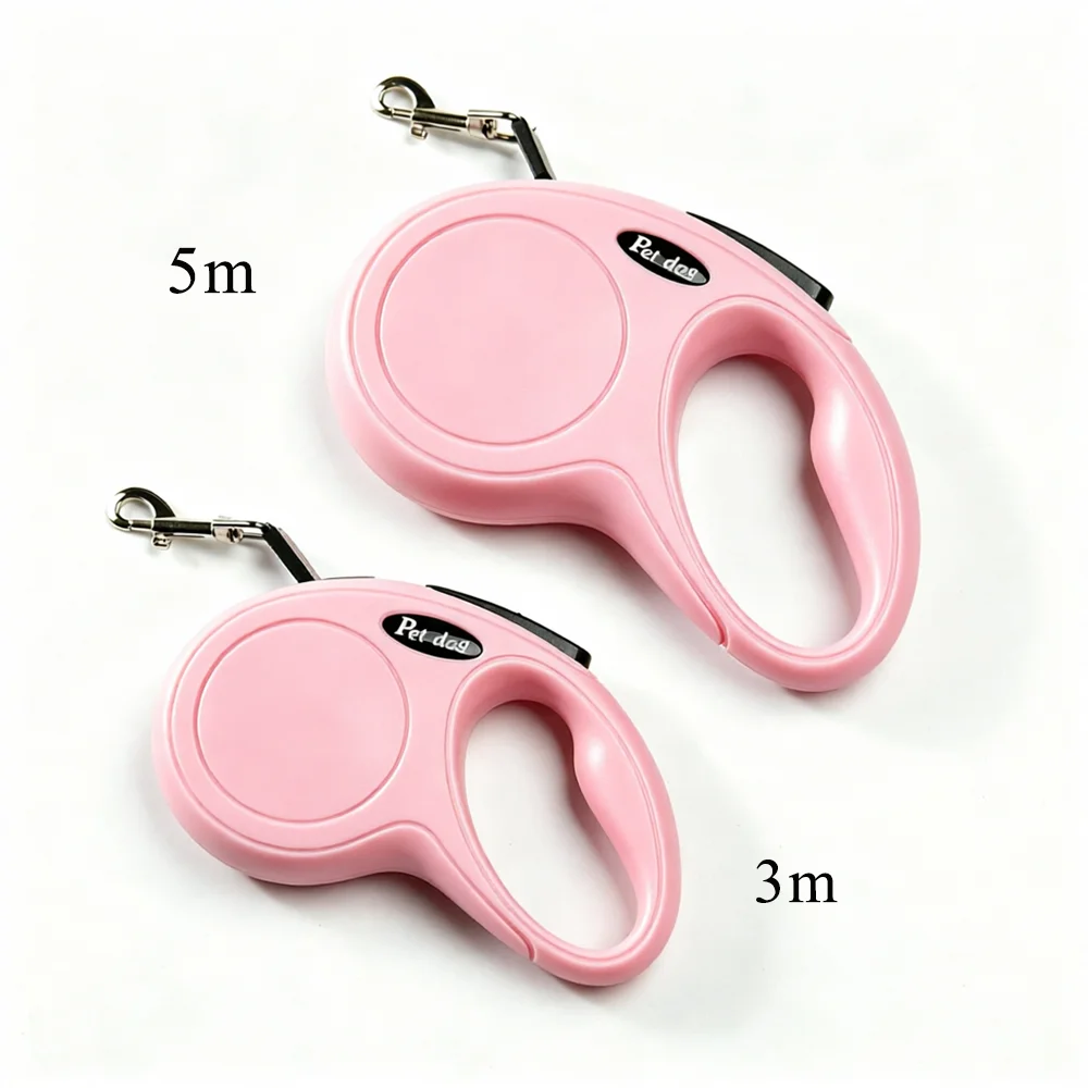 Hundeleine für kleine Hunde und Katzen, automatische, einziehbare Hundeleine, Yorkshire-Rolle, ideal für Spaziergänge im Freien und Reisen, Haustierzubehör. – Detail 3