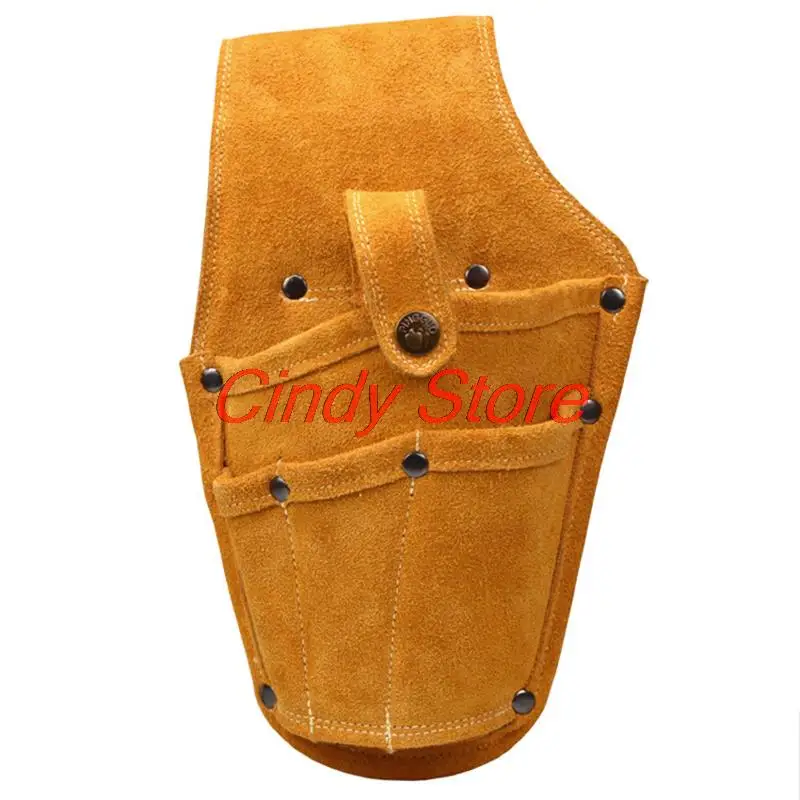 Upgrade Tool Bag Wear-resistant Leather Multifunction Electrician Toolkit Hand Tool Storage Hardware Parts Organizer Portable