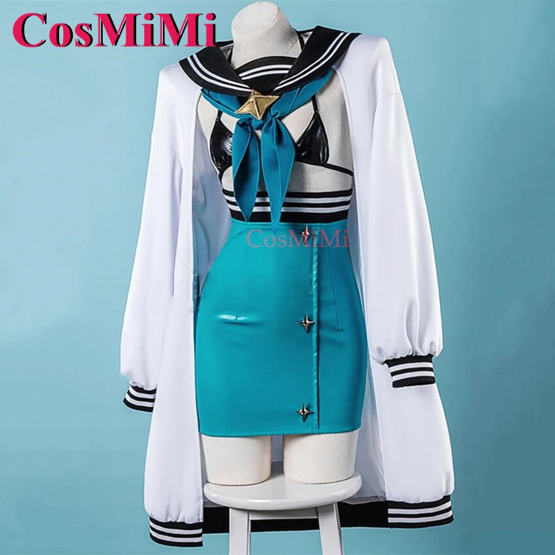 CosMiMi Anime Gushing Over Magical Girls Akoya Matama Cosplay Costume Sweet Lovely Uniforms Carnival Party Role Play Clothing