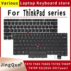 RU Laptop Keyboard For Lenovo ThinkPad T470 T480 T460S T470S New S2 Notebook Russian Keyboard With Backlight