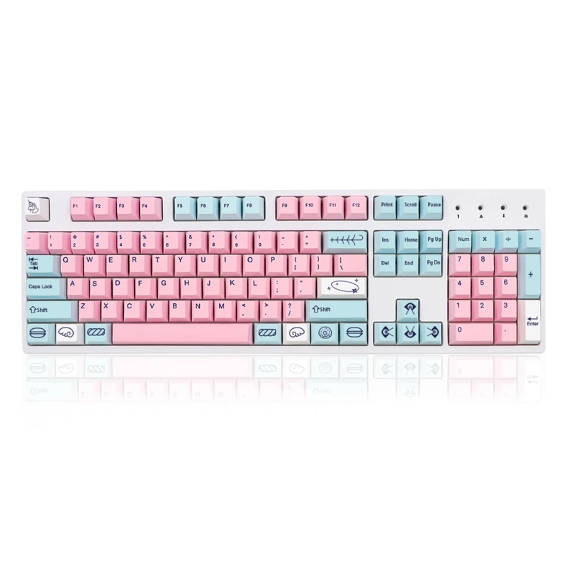 Sweet Girl Keycaps 137Key for Cherry Standard DZ60/GK61/64/68/KBD75/84/RK836/87/96/980/MX Switches Mechanical Drop shipping