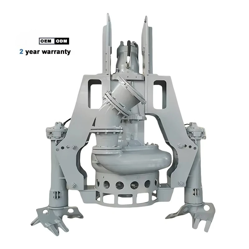 Submersible Mud Pump Corrosion Resistant Excavator Hydraulic Sand Dredge Pump for Port Construction Land Reclamation