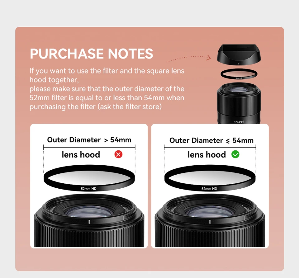 TTArtisan AF 56mm F1.8 Große Blendenöffnung Kameraobjektiv für Porträtfotografie mit Sony E Fujifilm XF Nikon Z Anschluss ZV-E10 A7R III – Detail 4