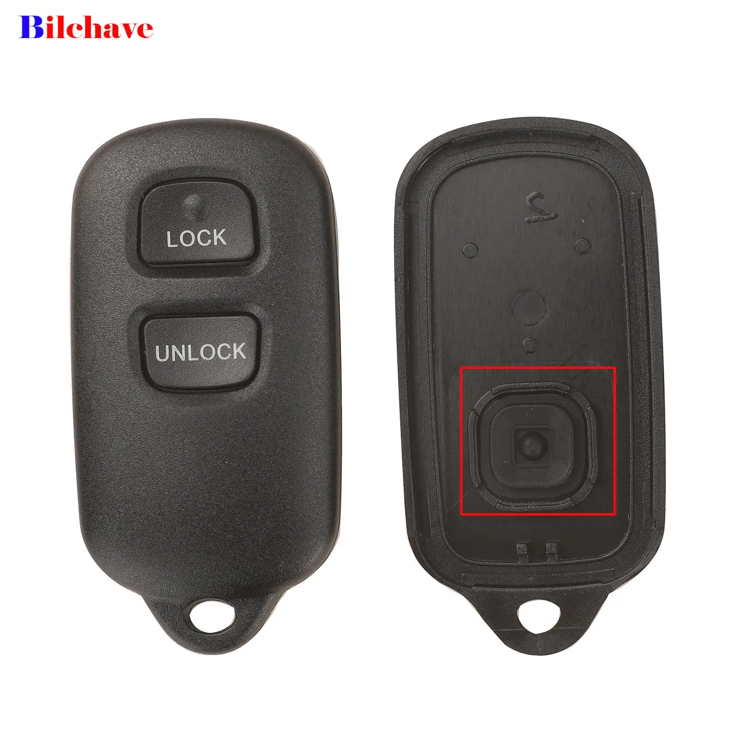 jingyuqin 3/4 buttons panic keyless remote control housing for Toyota Sequoia 4-Runner 4Runner 2003-2008 Keyless replacement