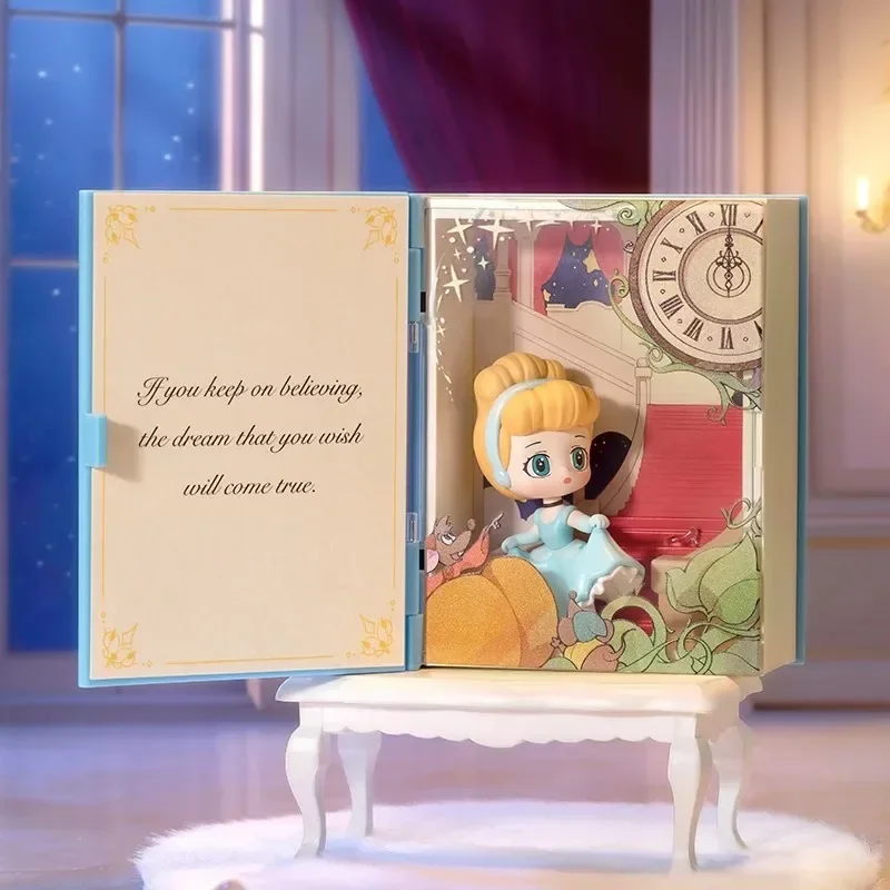 

POP MART Disney Princess's Fairy Tales Series Наборы сцен слепая коробка игрушки Kawaii аниме фигурка-сюрприз Mystery Box куклы