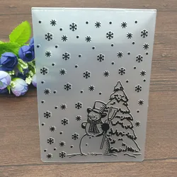 Świąteczne pieczątki Folder karta DIY Papercraft dekoracje do scrapbookingu szablon pamiętnik