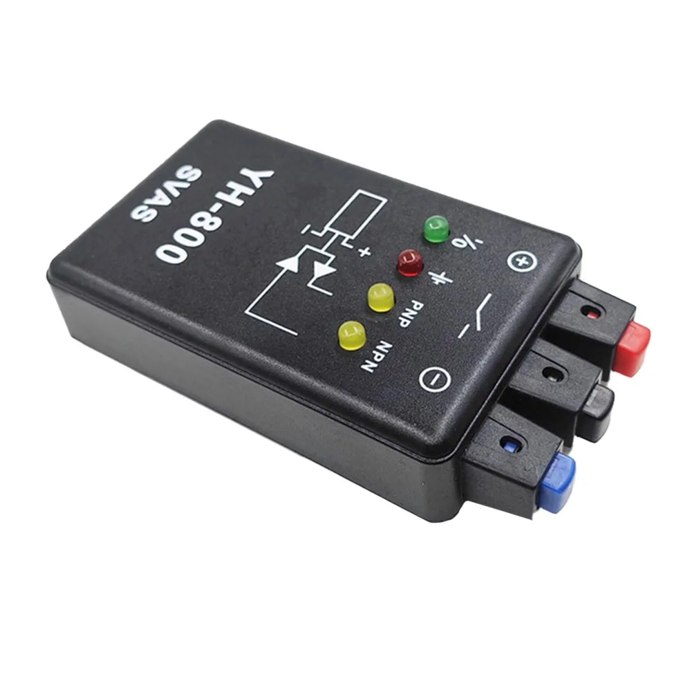 YH-800 Lichtschrankentester, Näherungsschalter, Magnetsensor PNP NPN Tester Metalldetektionsinstrument 93 * 60 * 23 mm – Detail 8