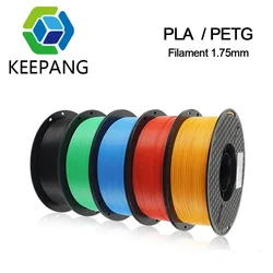 Kee Pang-filamento PLA PETG para impresora 3D, consumibles de plástico ecológicos, alta calidad, 1KG, 1,75mm, 2,2 libras