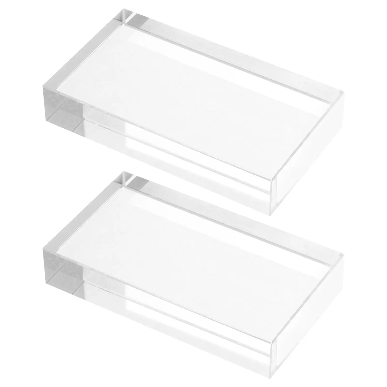 

2 шт. оптические призмы из стекла прямоугольной формы для обучения физике, научных экспериментов, использования в лабораториях и классах