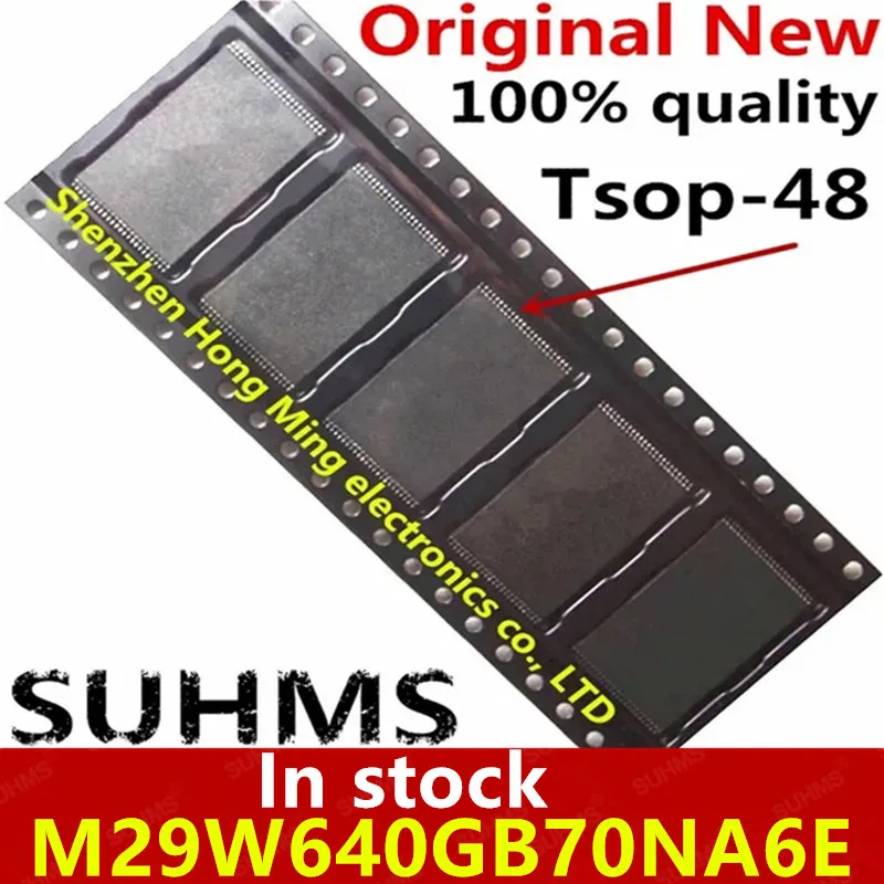 (5-10piece)100% New M29W640GB M29W640GB-70NA6 M29W640GB70NA6 M29W640GB70NA6E tsop-48 Chipset