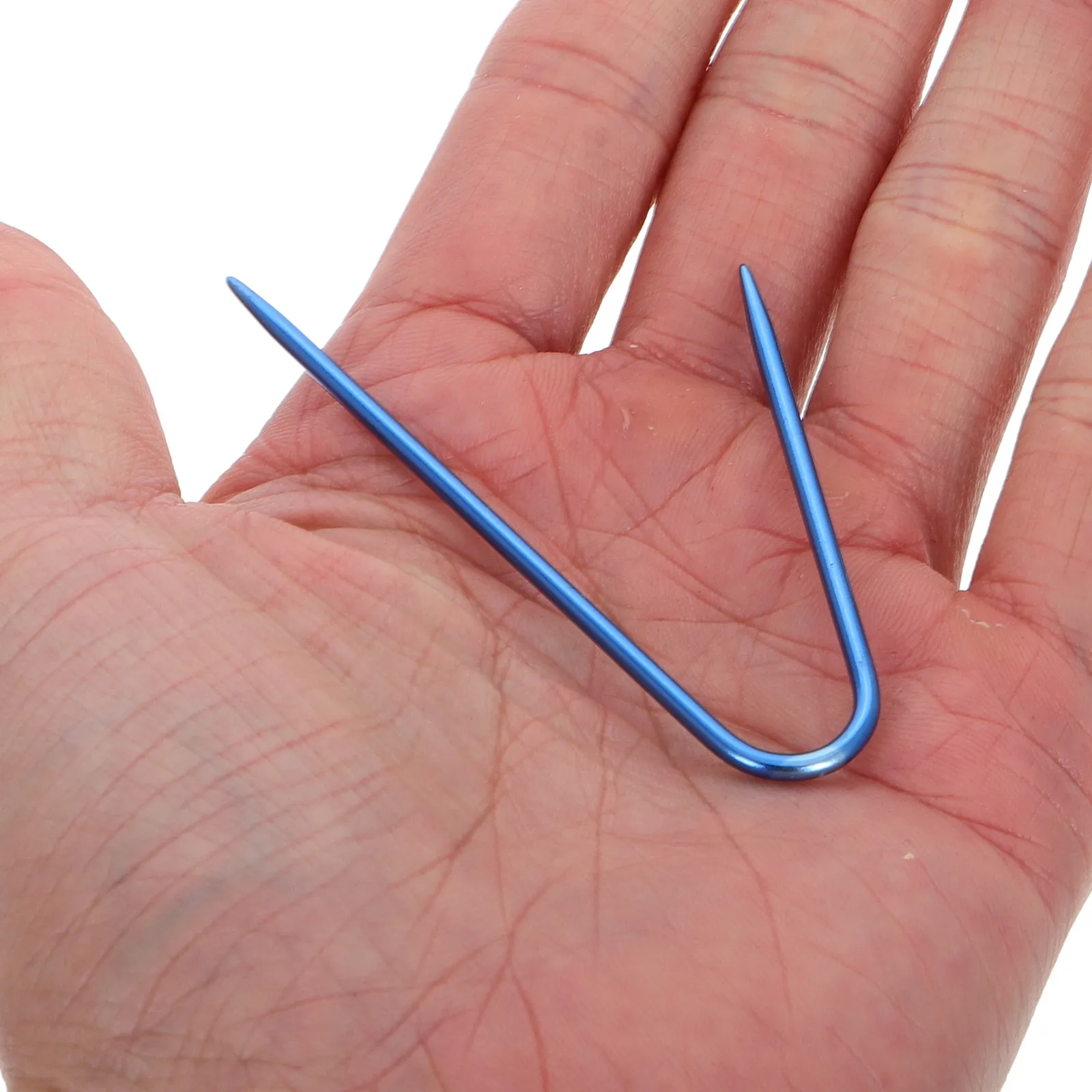 3 Pcs Crochet U Shaped Twisted Needle Set Crochet U Shaped Needle Needle Set For Crochet Cable Needle Knitting Accessories