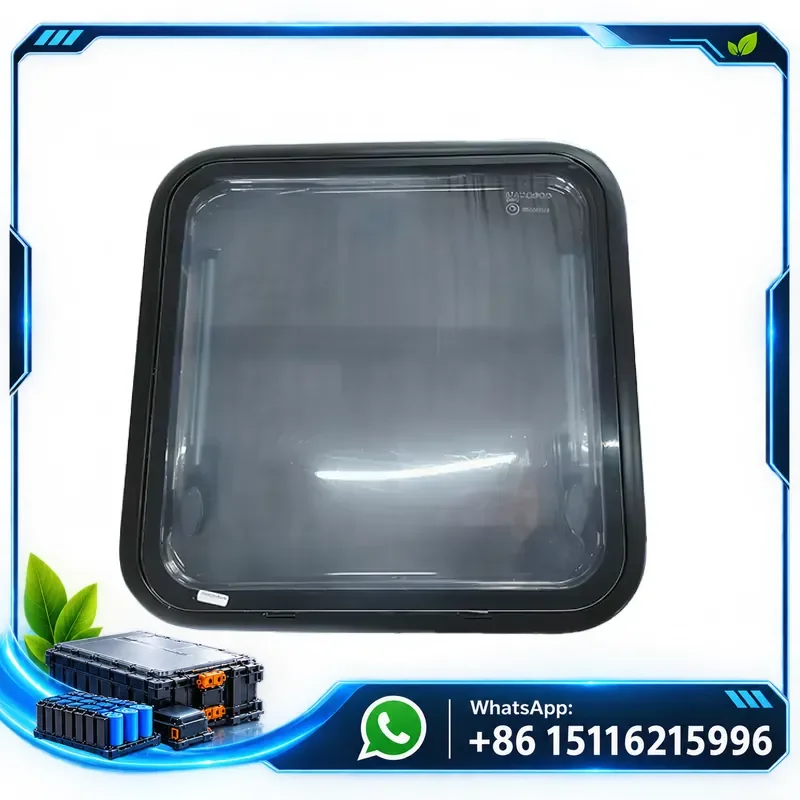350*500mm Wholesale Curved Radius Corner Window with Pleated Blind and Flynet for Campervan or Other Vehicles with Curved
