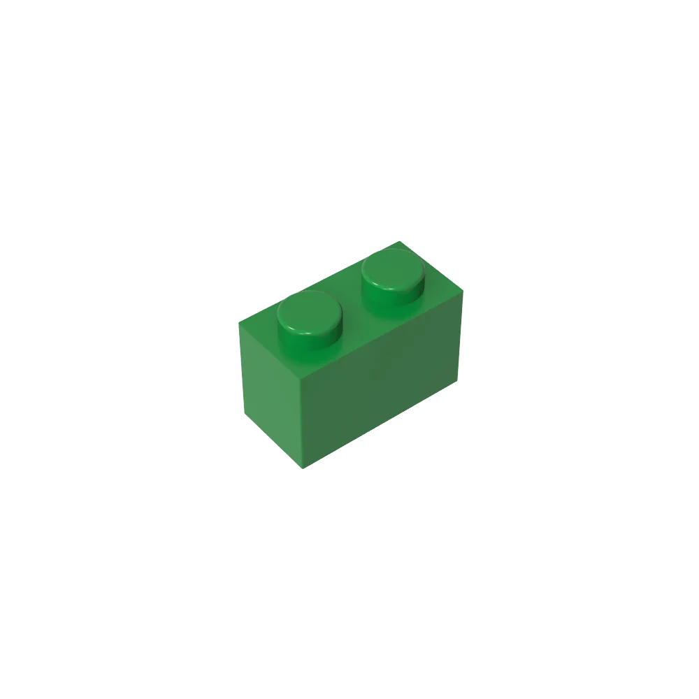 Gobricks 10 Stück Ziegel 1 x 2 Teile 3004 kompatible Montage DIY Baustein Konstruktionsspielzeug für Kinder Erwachsene kreatives Moc-Modell