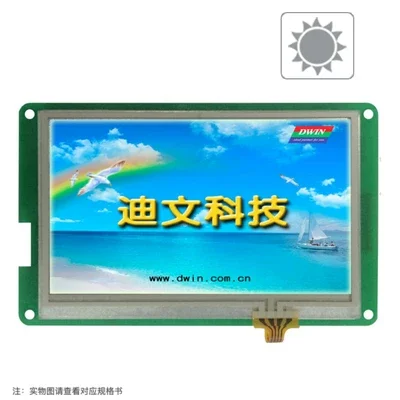 

Dwin DMT48270T043_03W 4.3"DGUS industrial serial port screen touch screen high brightness configuration screen