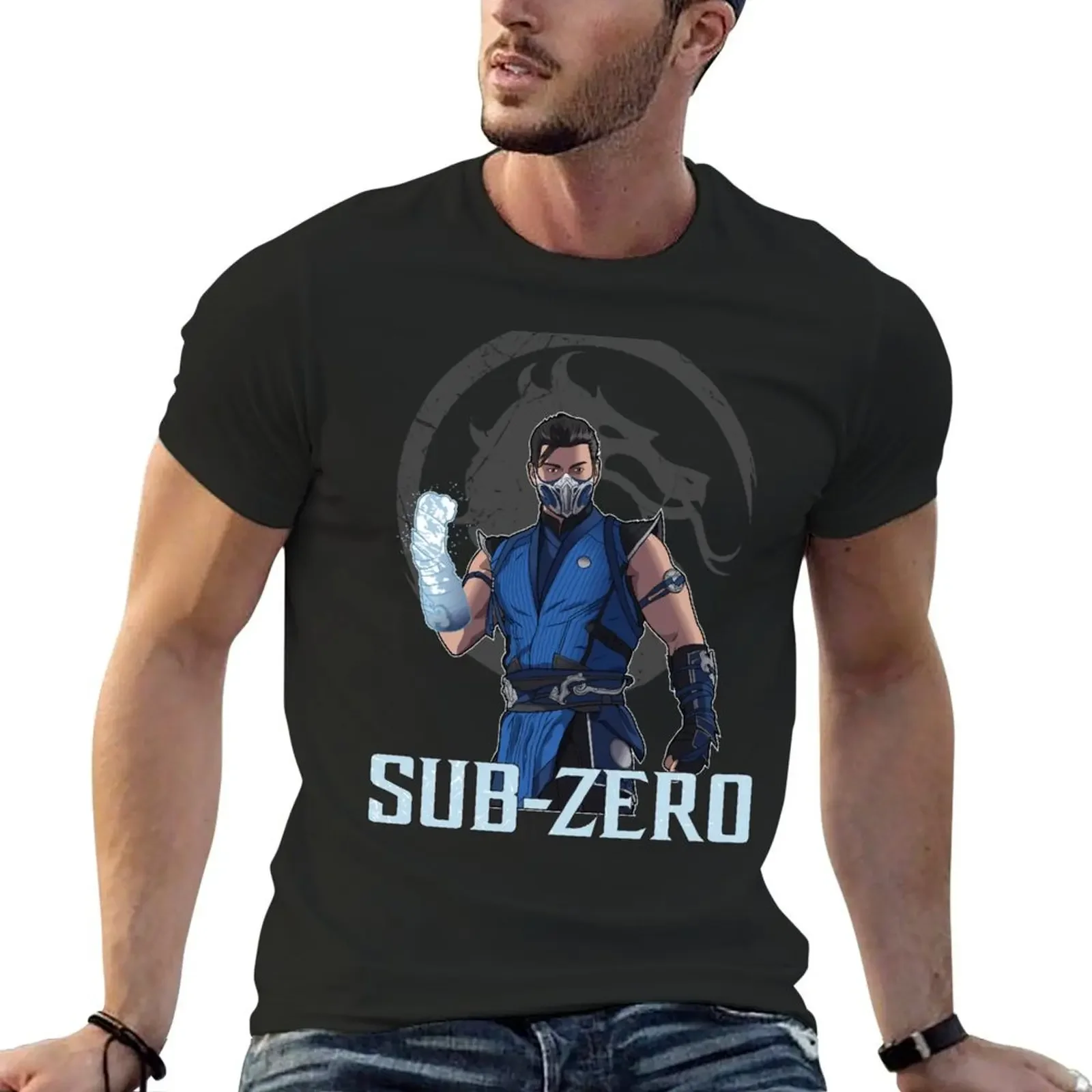 

Mortal Kombat 1 / MK 1 Sub Zero T-Shirt sports fans vintage clothes Men's clothing