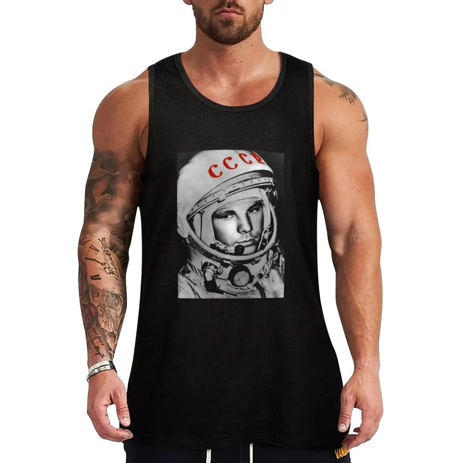

Hero Yuri Gagarin 2 Tank Top Working vest gym clothes man Gym man