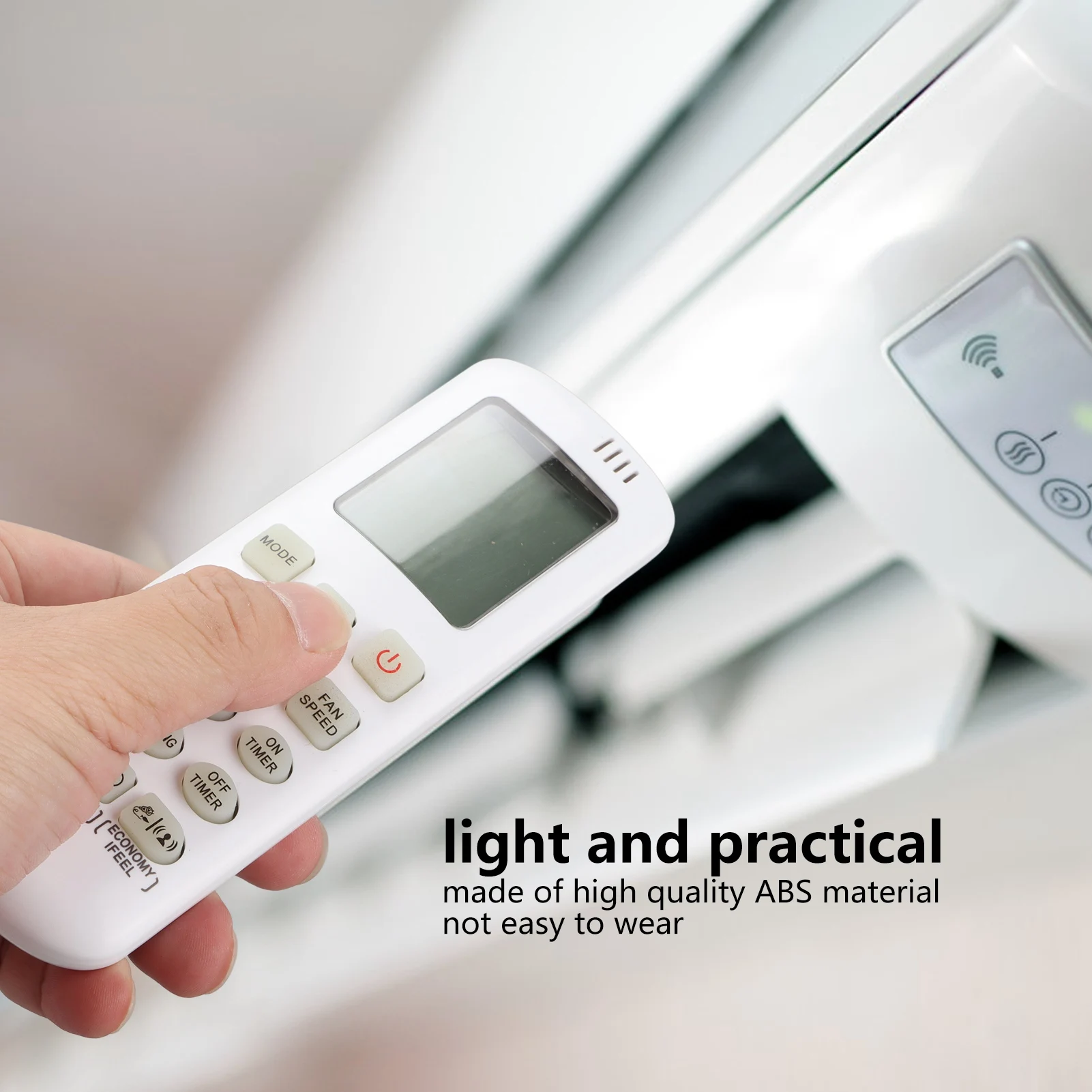 Remote Control Sensitive Replacement Air Conditioning Remote  Easy To Use Practical for Hisense Air Conditioners