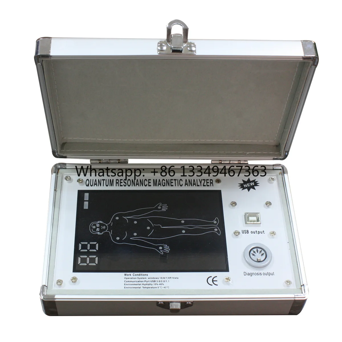 Resonance Magnetic Analyzer Health Analysis System 2025 CE Certified Support Multiple Languages