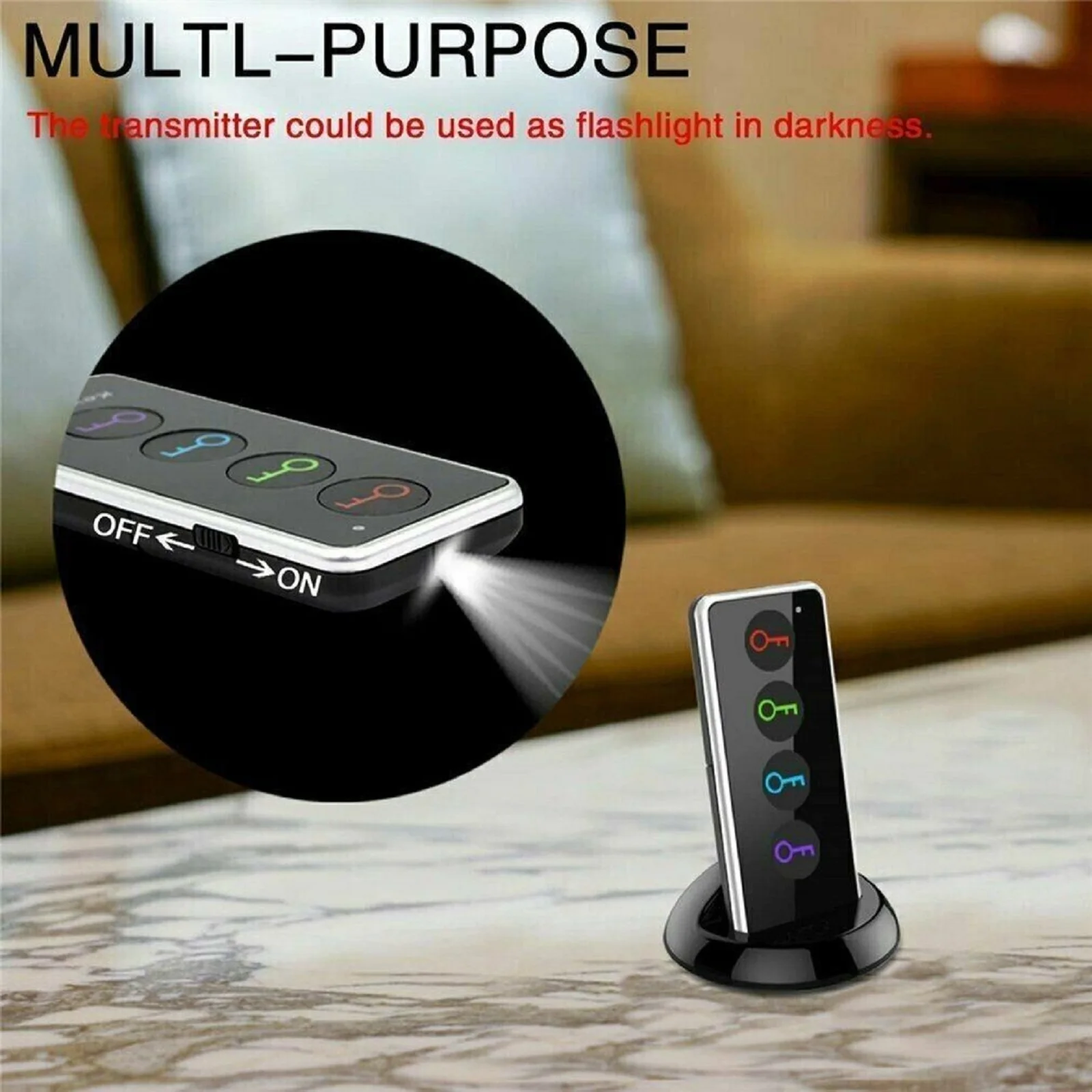 Wireless Key Finder RF Key Locator Pet Tracker Wallet Tracker Finder Remote Control 1 RF Transmitter 4 Receiver 4 in 1 Alarm New