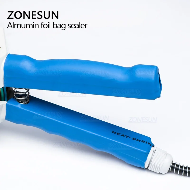 ZONESUN FKR400 220V hand Impulse Sealer Wärme Abdichtung Aluminium Folie Tasche Näher Versiegelung Abdichtung Maschine