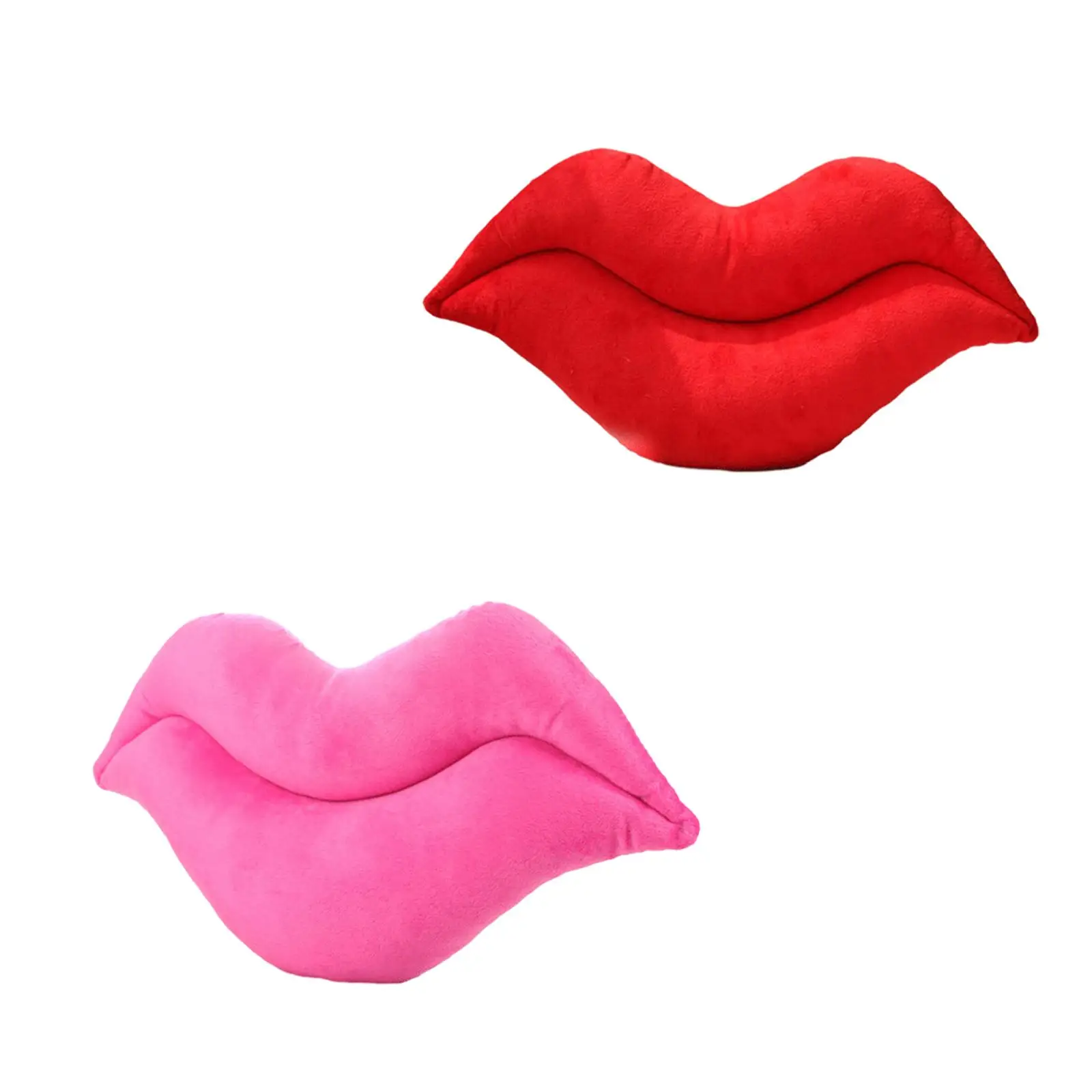 Lip Shape Throw Pillow Durable Decorative Pillow Valentines Day Decoration for